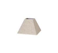 monkey ladder Lampshade - lampshade Pyramid Design in Beige Linen, Dimensions 25x11x18 cm, Ideal for E27 Lamps