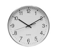 monkey ladder Wall Clock-Elegant Design in White Aluminium, Estandar