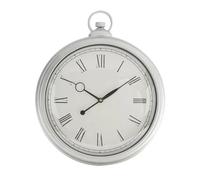 monkey ladder Wall Vintage Clock in Silver, Estandar