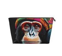 Monkey Leather Travel Wash Bag, A Fashionable and Practical Makeup Organizer