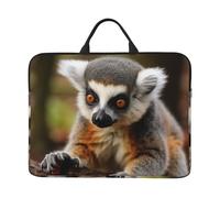 Monkey Lemur Cute Laptop Case Sleeve 14" Laptop Bag Shockproof Computer Carrying Cover Protective Notebook Case