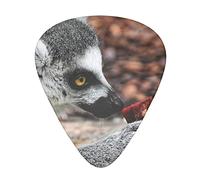 Monkey Lemur Cute Printed Guitar Picks,12 Pack Personalized Guitar Picks For Bass Acoustic Guitar Electric Guitar Includes 0.46mm/0.71mm/ 0.96mm