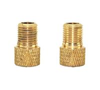 Monkey Lights for Bicycles 2Pc Brass Adaptor To Converter Bike Connector Sports Bike (gold, One Size)