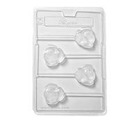 Monkey Lolly Chocolate Mould 4 Cavity