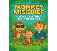 Monkey Mischief: Un’Avventura da Colorare