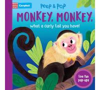 Monkey, Monkey, What A Curly Tail You Have!: With Five Pop-ups!: 2 (Peep and Pop, 2)
