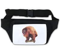 Monkey On A Branch Baboon Waist Bag Fanny Pack White