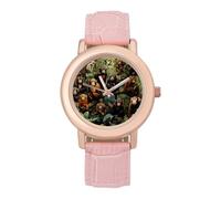 Monkey On The Tree Women's Custom Watch Fashion Soft Strap Wristwatches Gifts for Birthdays Valentine's Day