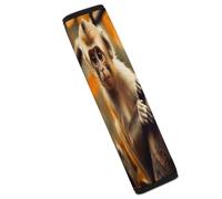 Monkey on Tree Car Seat Belt Cover Soft Comfortable Shoulder Seatbelt Pads Cover Seat Belt Pad for Suitable for Car Interior Accessorie