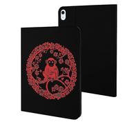 Monkey Paper-cut for Window Decoration Compatible with iPad Protective Case