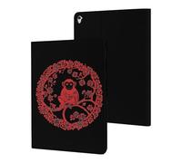 Monkey Paper-cut for Window Decoration Compatible with iPad Protective Case