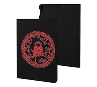 Monkey Paper-cut for Window Decoration Compatible with iPad Protective Case