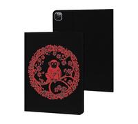 Monkey Paper-cut for Window Decoration Compatible with iPad Protective Case