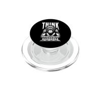 Monkey Playing Chess Think Funny Checkmate Chimp Ape PopSockets PopGrip for MagSafe