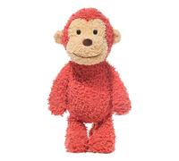Monkey Plush Toy | Brown Monkey | Soft Stuffed Animal Doll | Mini Flopsies Clyde The Chimp | Stuffed Animal Light Brown Monky Suitable For Cuddling, Gifting, And Imaginative Play