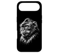 Monkey Portrait Black and White Animal Lover Case for iPhone Air