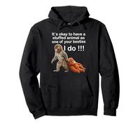Monkey Punch Baby Graphic Little Punch Big Love Pullover Hoodie