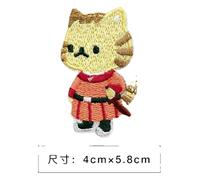 Monkey Rabbit Cat DIY Patch Cartoon Fashion Fabric Patch