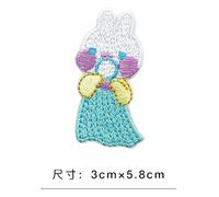 Monkey Rabbit Cat DIY Patch Cartoon Fashion Fabric Patch
