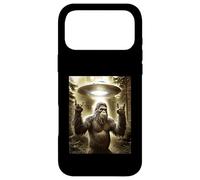 Monkey RockOn In The Enchanted Forest Ufo Alien Sci-Fi Case for iPhone 17 Pro Max