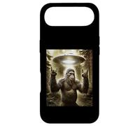Monkey RockOn In The Enchanted Forest Ufo Alien Sci-Fi Case for iPhone Air