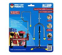 Monkey Rung Monkey KLAMP Patented Universal Ladder Tool Holder Perfect for Paint Buckets, Tool Bags, Power Tools and More A-Frame Step Ladder Safety Accessories (Monkey KLAMP)