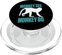 Monkey See Monkey Do Monkey PopSockets PopGrip for MagSafe