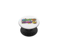 Monkey See Monkey Do Vibrant 90s PopSockets Adhesive PopGrip