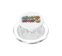 Monkey See Monkey Do Vibrant 90s PopSockets PopGrip for MagSafe