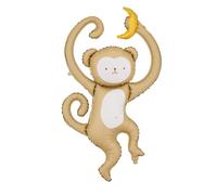 Monkey Shaped Foil Balloon