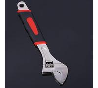 Monkey Spanner Wrench 45# Steel Nickel Plated High Hardness Anti Slip Handle for Heavy Duty Mechanical Pipe Repair and Maintenance