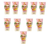 Monkey Strawberry & Banana Smoothie 180ml, - Kids’ Fruit Drink - 100% Real Fruit - No Added Sugar - Hmk (10 x pack)