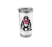 Monkey Sunglasses Bubble Gum Monkeys Stainless Steel Insulated Tumbler