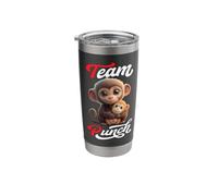 Monkey Team Punch Shirt for Kids and Women Stainless Steel Insulated Tumbler