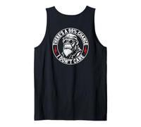 Monkey There's A 99% Chance I Don't Care (On Back) Tank Top