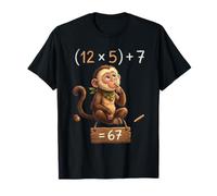 Monkey Thinking Meme 67 Funny Six Seven Chimpanzee Brainrot T-Shirt