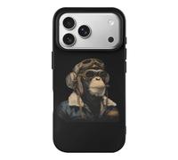 Monkey Wearing Aviator Goggles TPU Cell Phone Case