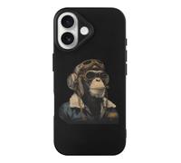 Monkey Wearing Aviator Goggles TPU Cell Phone Case