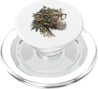 Monkey Wildlife Safari Animal Lover Graphic Illustration PopSockets PopGrip for MagSafe