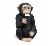 Monkey with Beer McGuinness Figurine Fun Chimp Novelty Fun Home Bar Decor