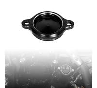 Monkey125 Engine Oil Filter Cover CNC Cap Compatible With Monkey 125 (JB03) Dax 125 (JB04) Grom/MSX (JC92) Super Cub C125 (JA58) (Black)