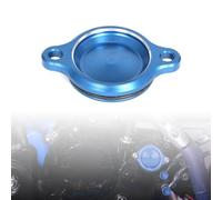 Monkey125 Engine Oil Filter Cover CNC Cap Compatible With Monkey 125 (JB03) Dax 125 (JB04) Grom/MSX (JC92) Super Cub C125 (JA58) (Blue)