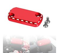 Monkey125 Front Brake Reservoir Cover Compatible with Monkey 125 Z125MA CT125 Trail 125 ST125 SUPER CUB C110 DAX125 Accessories Motorbike CNC Brake Oil Fluid Reservoir Guard (RED)