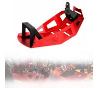 Monkey125 Front Skid Plate Engine Cover Compatible With MONKEY 125 2019-2021 Mud Under Guard Motorbike Protector(Red)