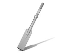 MonkeyKingBar-22-1/2 Inch Asphalt Chisel, 3 Inch Width Heavy Duty Digger Spade Tool, Straight Edge for Cutting Thick Asphalt and Digging Hard Ground