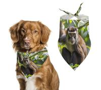 MonkeyPet Scarf Dog Bandana for Small Medium Large Exquisite Unique Cat Dogs Kerchief Premium Fabric Cute Triangle Cat Dogs Bibs Scarf