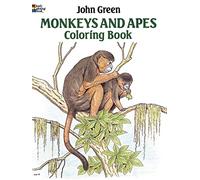 Monkeys and Apes Coloring Book (Dover Nature Coloring Book)