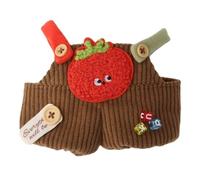 Monkeys for Stuffed Animals,Dresses for Stuffed Animals | 15cm Plush Doll Pants | Stuffed Vegetable Stuffed Monkey, Cute Detachable Plush Doll Costume for an