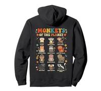 Monkeys of the Planet Educational Pullover Hoodie