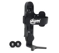 Monkii DOM Cage,Bicycle Water Bottle,Cage Adapter,Mount,Clip,Holder For Brompton Folding Bike (black)